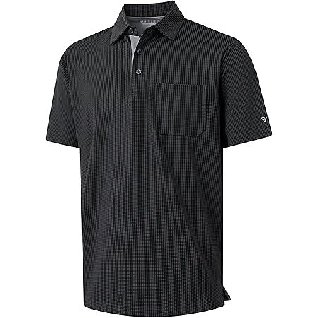 M MAELREG Men's Heather Lightweight Golf Polo Shirt (Various) $10