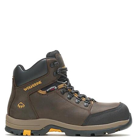 Wolverine Men's Work Hiker Mid Waterproof Boot