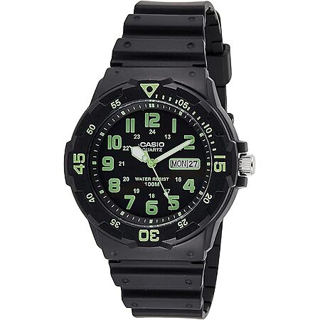 45mm Casio Men's Dive Style Neo-Display Sport Watch (2 Colors)