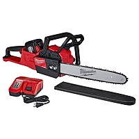 Milwaukee M18 FUEL 16 in. 18V Lithium-Ion Brushless Battery Chainsaw Kit with 12.0 Ah Battery and M18 Rapid Charger 2727-21HD - $399