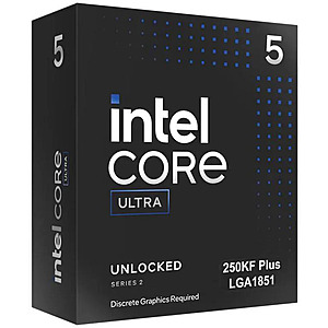 Intel Core Ultra 5 250KF Plus 18-Core LGA 1851 Desktop Processor