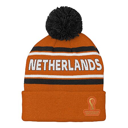 Outerstuff Men's FIFA World Cup Flat Brim Hat - Wool Feel, Embroidered Country Design, Baseball Cap - View #7