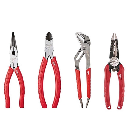 4-pc Milwaukee Pliers Kit $50 + Free Shipping