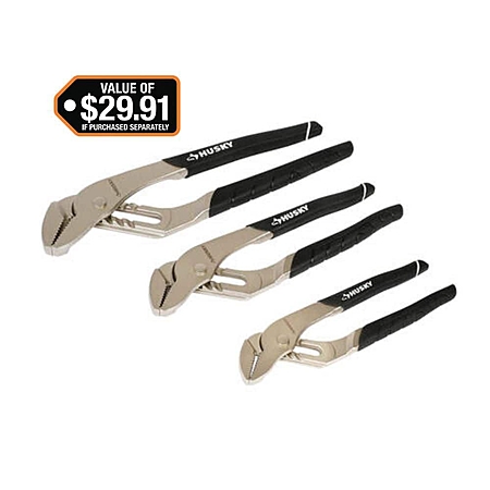 YMMV, Husky 3-Piece Pliers Set in-store clearance only - $3.8 (2 replies)