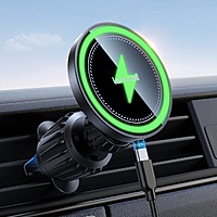Lamicall 15W Magsafe Car Mount Charger w/ 360° Rotation $11 + Free Shipping w/ Prime or on 35+ Orders