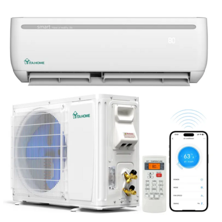 24,000 BTU 2 Ton 18.5 SEER2 Ductless Mini Split Air Conditioner Heat Pump $660 + Free Shipping