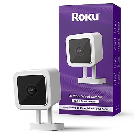 Roku Outdoor Security Camera for Only $15!