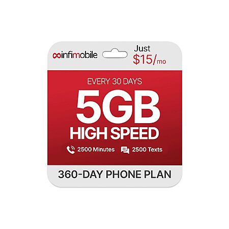 Save 66% on Infimobile 12-Month Plan!