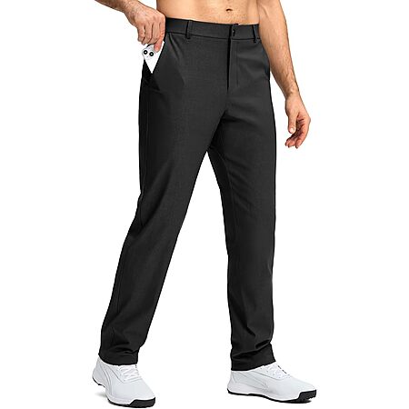 G-GRADUAL Mens Stretch Quick Dry Golf Pants (various) $17 