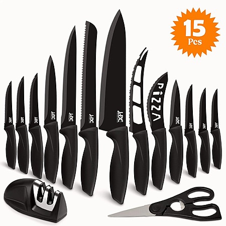 15-Piece Home Collection Knives Set