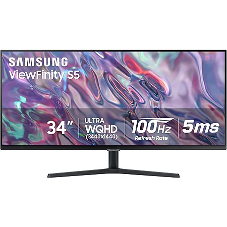34" Samsung ViewFinity S50GC Ultra-WQHD 100Hz 1440p AMD FreeSync HDR10 Monitor $197 + Free Shipping