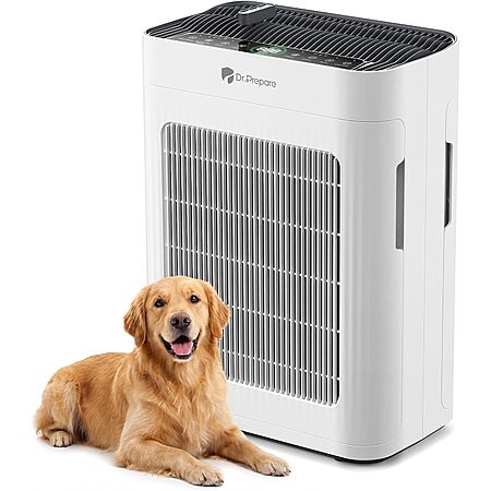 Dr.Prepare Air Purifier for Home Bedroom Large Room Up to 3,000 ft² $59.99