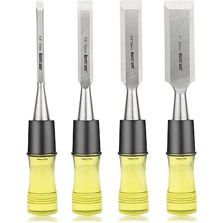 HURRICANE 4 Piece Wood Chisel Set $11.99 - 2026-02-17