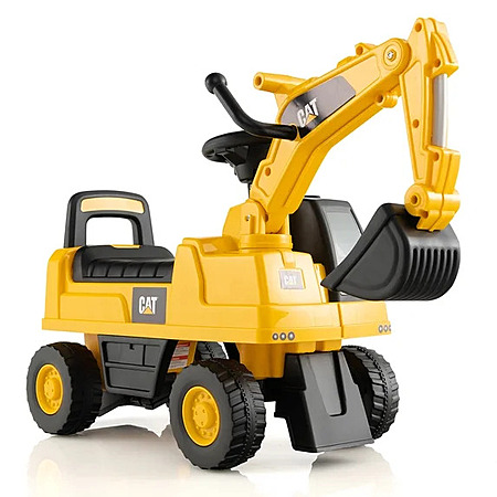 Costway Licensed Caterpillar Kids Rid-On Digger Excavator Toy with Digging Bucket & Storage $79.99