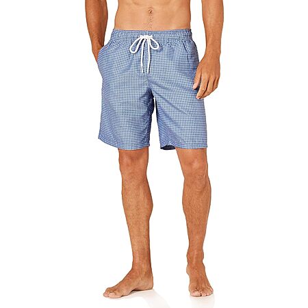 Amazon Essentials Men's 9" Swim Trunks (4 Colors) $6.15
