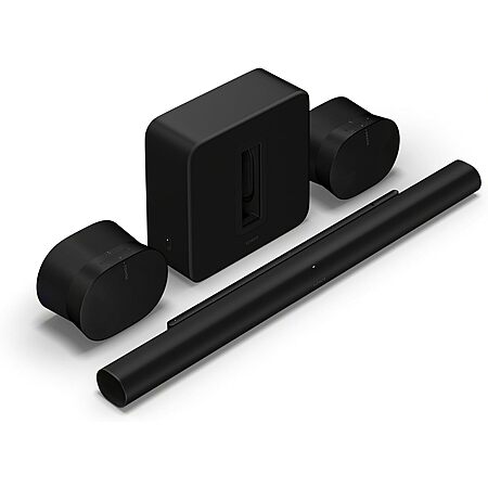 Sonos Arc Ultra Soundbar w/ Sub 4 Subwoofer & Era 300 Speaker Pair (2 Colors)