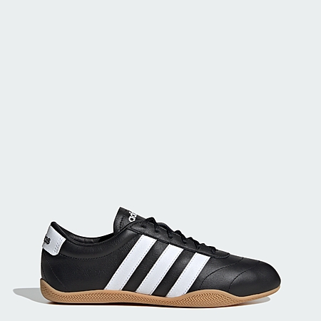 adidas women Grand Court Lo Shoes (Core Black / Cloud White / Gum)