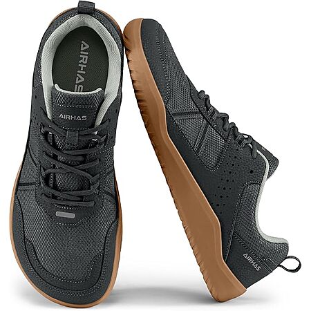 AIRHAS Men's Barefoot Zero Drop Breathable Gym Shoes (Various) $19.6