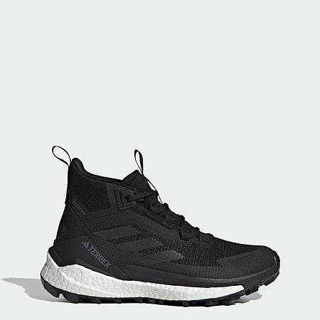 adidas Women's Terrex Free Hiker 2.0 Gore-Tex Hiking Shoes (Core Black / Core Black / Cloud White) $82.5