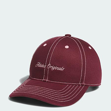 adidas women Women’s Signature Strapback Hat (Red / Pink Spark)