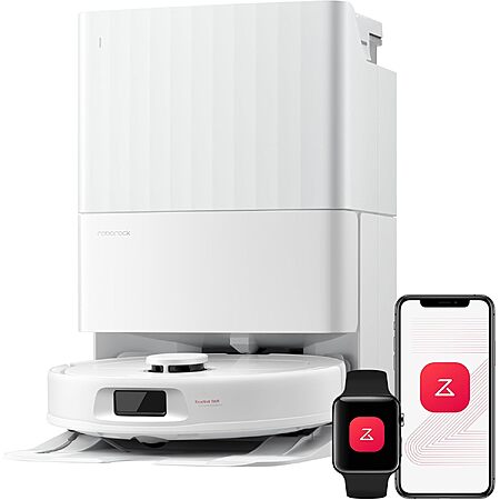 roborock 2026 New Qrevo S Pro Robot Vacuum and Mop, 18,500Pa Suction White