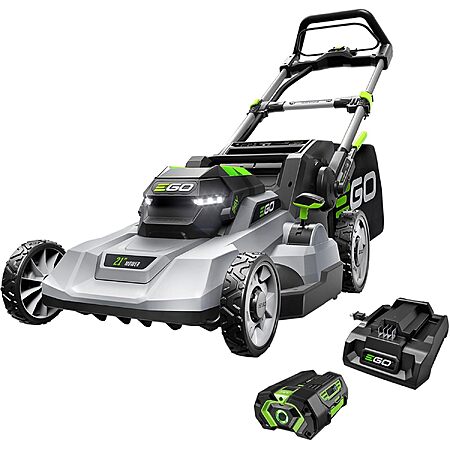 Prime Members: EGO Power+ Electric Lawn Mower, Cordless Push, Includes 56V 4.0Ah Battery and Charger - LM2112
