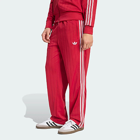 adidas men Firebird Drop Needle Track Pants (Team Victory Red)