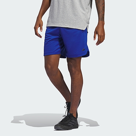 adidas men Axis Knit Training Shorts (Royal Blue) $13