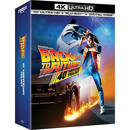 Back to the Future: 40th Anniversary Trilogy (4K UHD + Blu-ray + Digital) Back to the Future: 40th Anniversary Trilogy (4K UHD + Blu-ray + Digital)