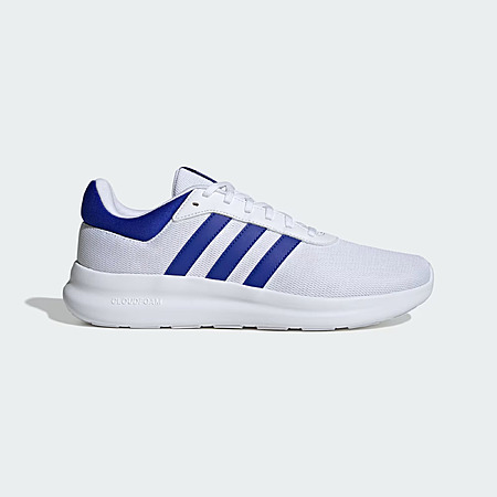 adidas Men's Lite Racer 4.0 Shoes (Cloud White / Lucid Blue / Lucid Blue)