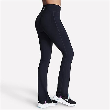 Skechers Women's Go Walk 4-Way Stretch High Waisted Pants Joy (Black, Limited Sizes) $19.60 