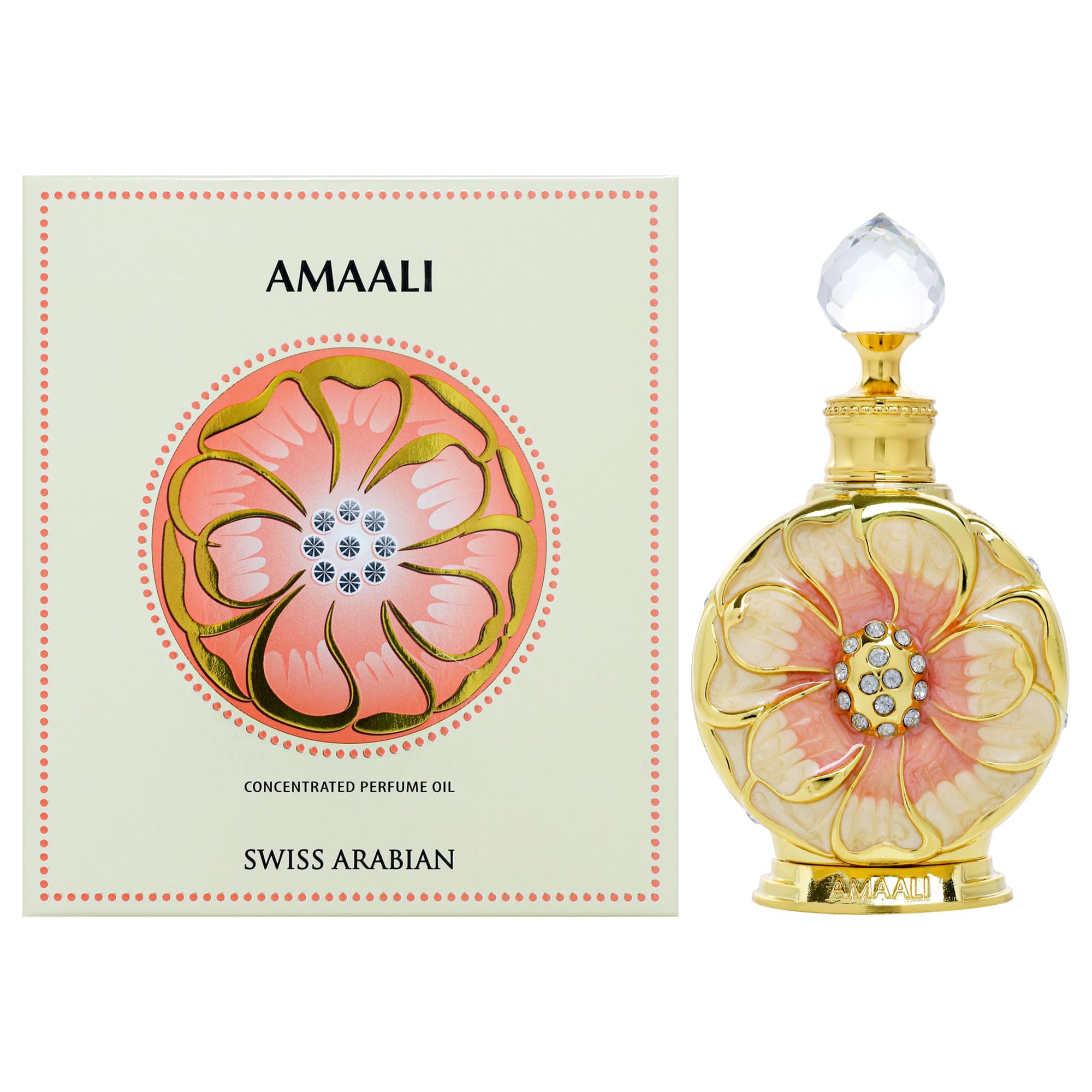 Swiss Arabian Amaali - Luxury Products From Dubai - Long Lasting And Addictive Personal Perfume Oil Fragrance - A Seductive, Signature Aroma - 0.5 Oz $17.99