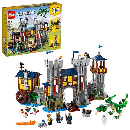 1426-Piece LEGO Creator 3-in-1 Medieval Castle Building Set $79.99 + Free Shipping