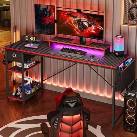 62" Bestier Gaming Desk for $61.90!