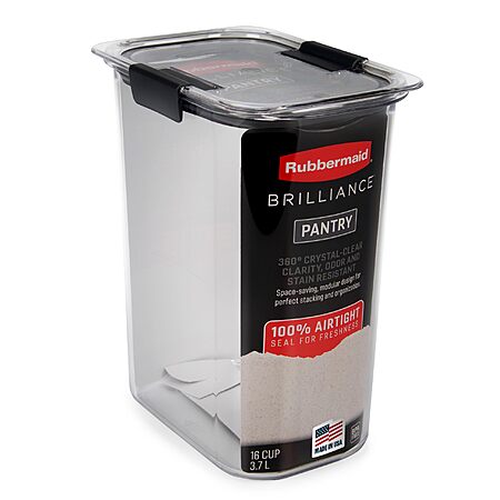 47% Off Rubbermaid Brilliance Container!