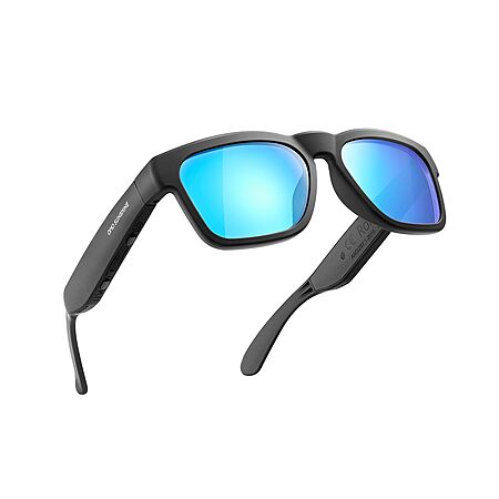 Lightning Deal: OhO Smart Polarized Sunglasses w/ Bluetooth Speaker (Black) $9.59 + Free Shipping w/ Prime or on $35+