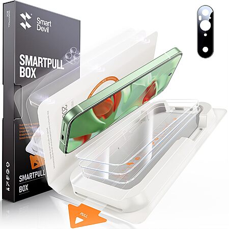 3-Pack SMARTDEVIL Screen Protector for Pixel 9, Pro & Pro XL w/ Lens Protector $5.70 