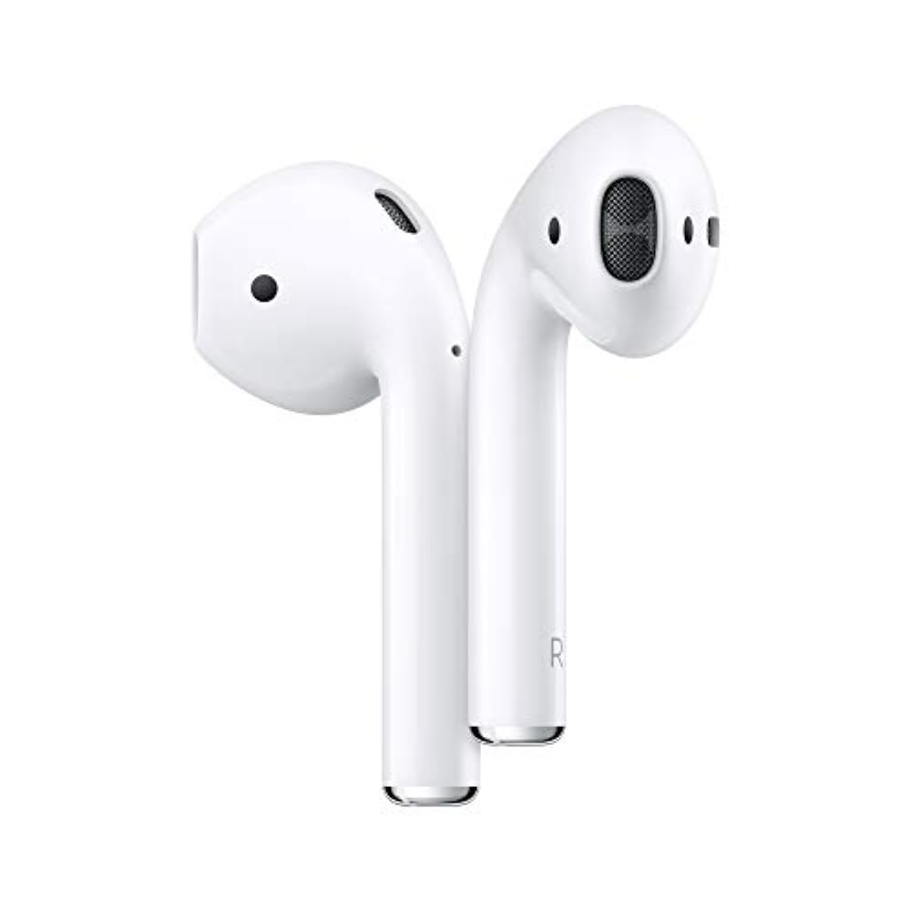 Apple AirPods 2nd Generation Wireless Ear Buds Bluetooth Headphones with Lightning Charging Case Included Over 24 Hours of Battery Life Effortless Setup for iPhone 89.99