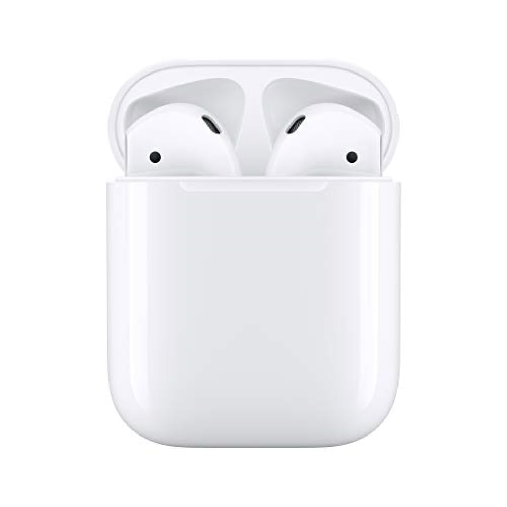 Apple AirPods 2nd Generation Wireless Ear Buds Bluetooth Headphones with Lightning Charging Case Included Over 24 Hours of Battery Life Effortless Setup for iPhone 89.99