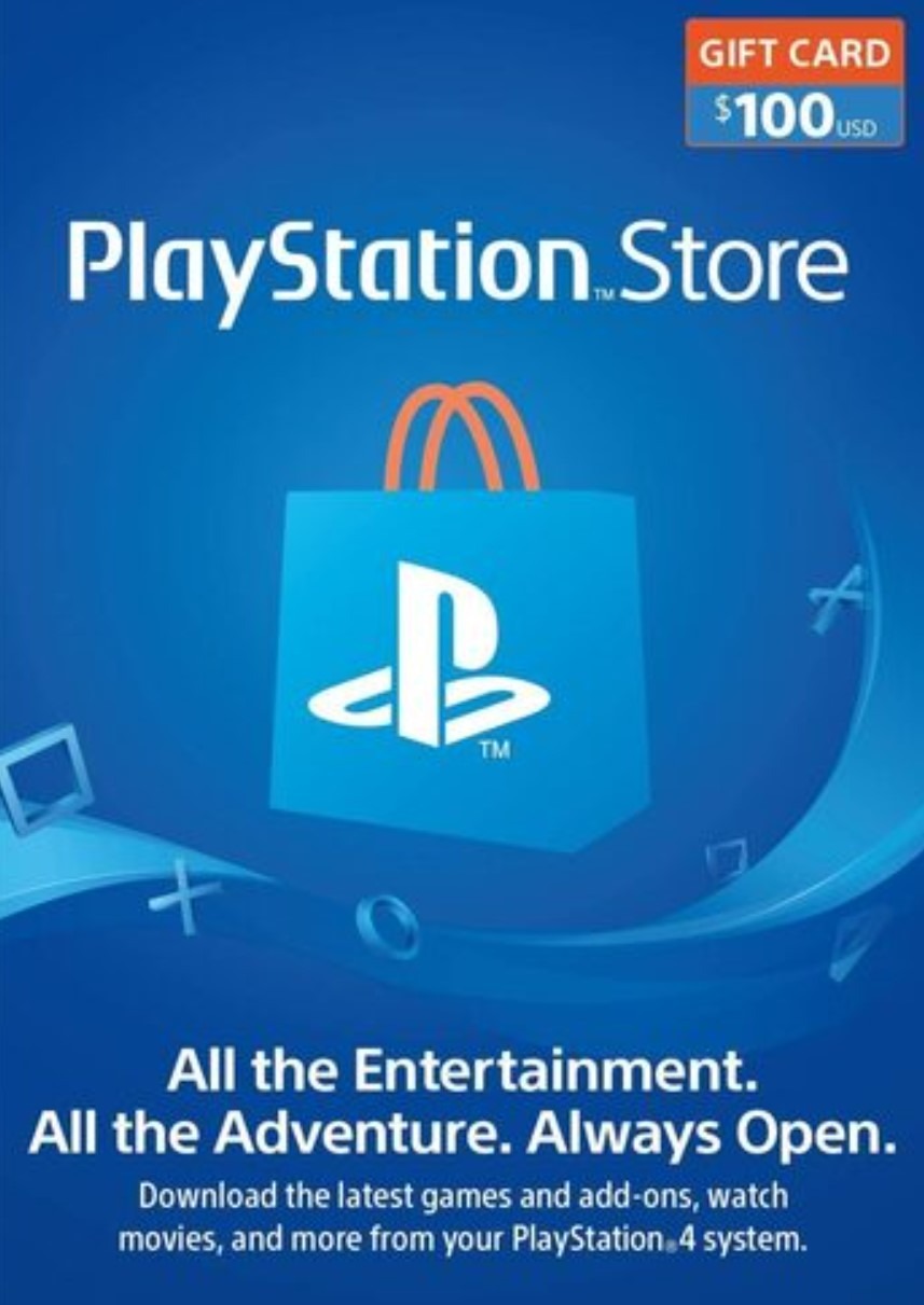 $100 PSN Gift Card $83.36 (Digital Delivery)