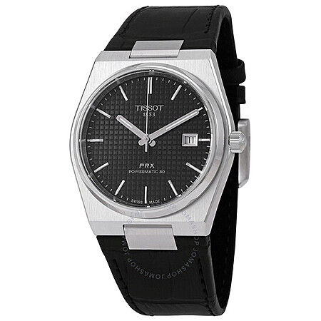 40MM Tissot PRX Powermatic 80 Automatic Black Dial Men's Watch $449 + Free Shipping