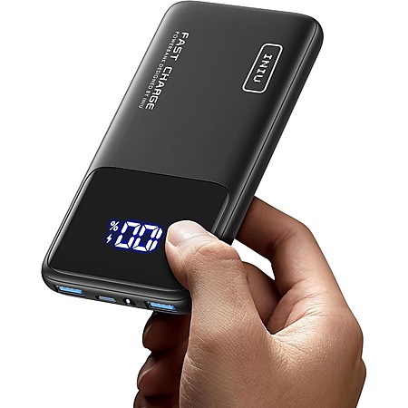 10,000 mAh INIU 22.5W PD 3.0 QC4+ USB-C Portable Power Bank $11.87 + Free Shipping w/Prime or $35+