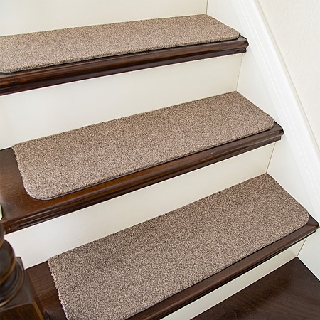 4pc Cosy Homeer Non-Slip Carpet Mat Stair Tread Runners (Beige) $14.81 ...