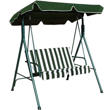 Costway Loveseat Patio Canopy Cushioned Swing Glider Hammock $69.99 + Free Shipping