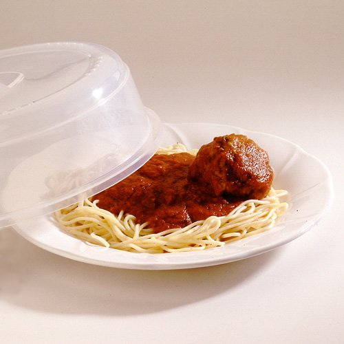 Nordic Ware Microwave 10.5 Inch Spatter Cover (Assorted Colors) for $1.79