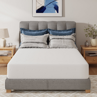 Avenco Snowflake 12" Medium Memory Foam Mattress,Adult,Queen Size - Walmart.com $208