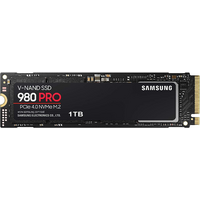 SAMSUNG 1TB 980 PRO Series PCIe Gen4. X4 NVMe M.2 Solid State Drive - MZ-V8P1T0B/AM - Walmart.com $92.90