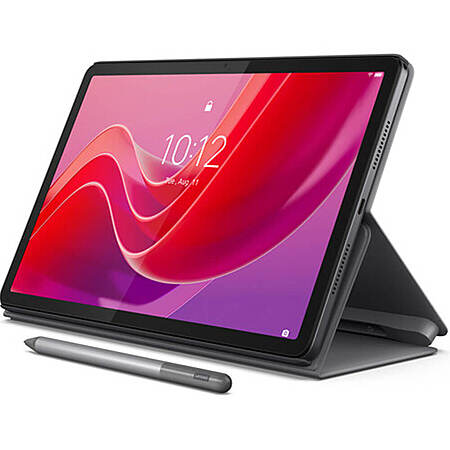 Lenovo 11 inch Tab M11 Multi-Touch 64GB Tablet with Folio Case and Pen ...