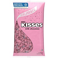 3.75-Lbs. HERSHEY'S KISSES Milk Chocolate Candy Bulk Bag (371-Count) $20.81 + Free Shipping w/ Prime or on $35+