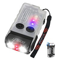 BORUIT V20 Flashlight with Red Light - $14 - Link Back Up at Amazon